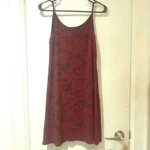 Vintage Spaghetti Strap Beaded Dress